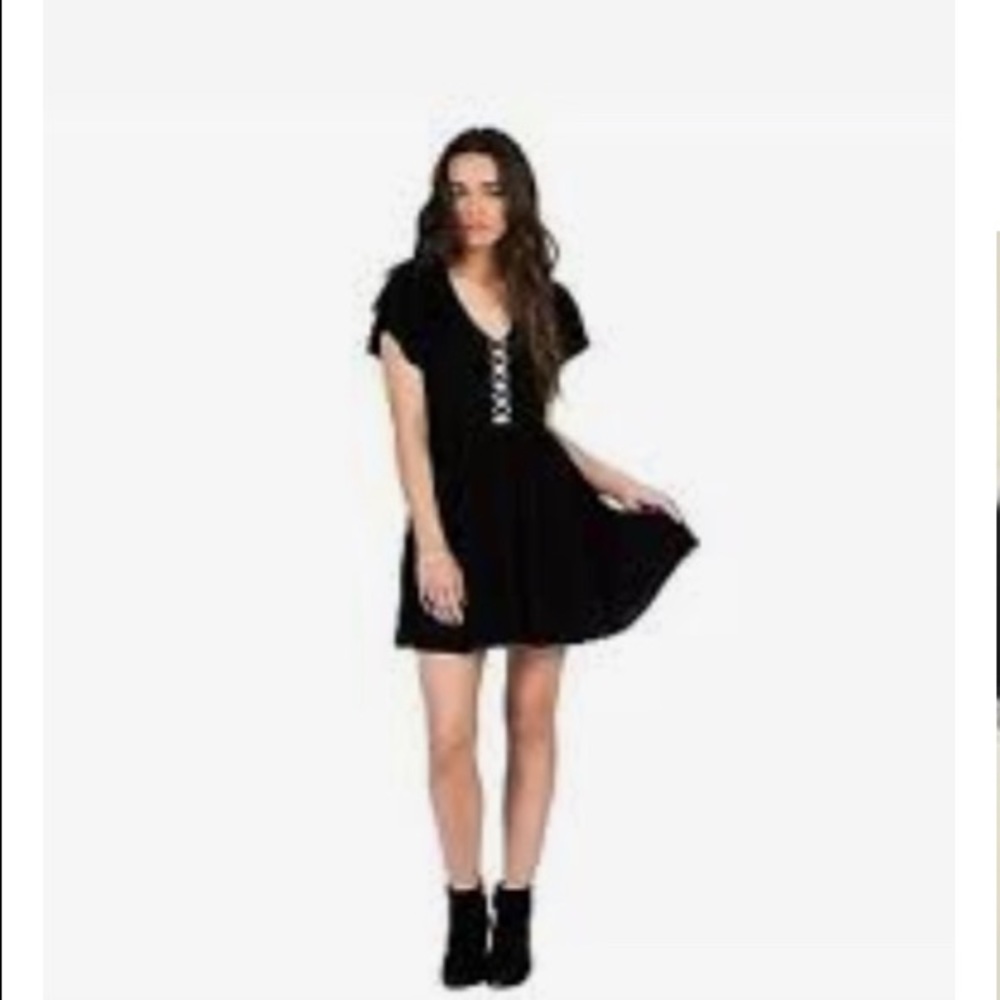 Volcom Golden Lantern Dress in Black